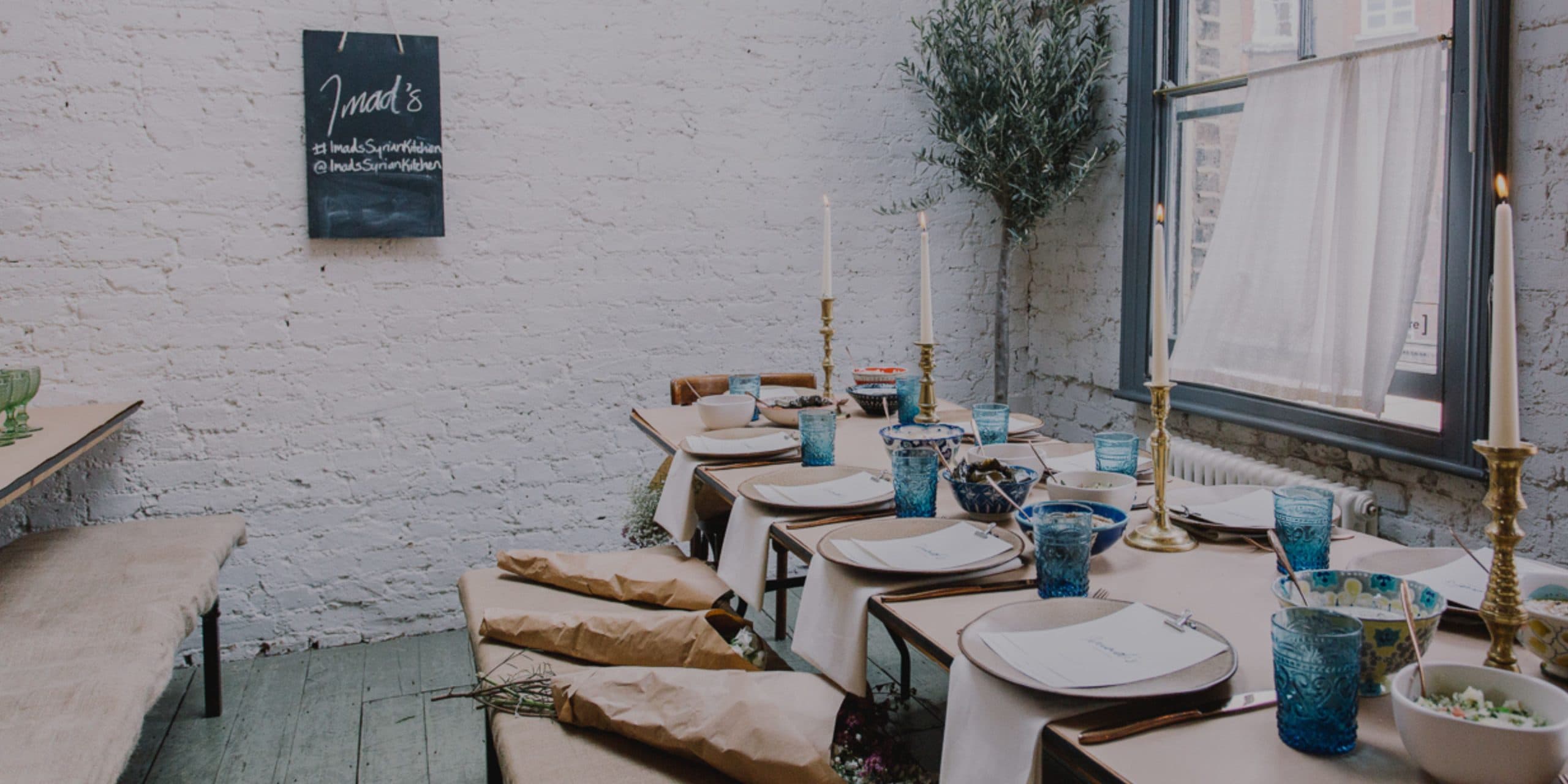 Middle eastern style table settings