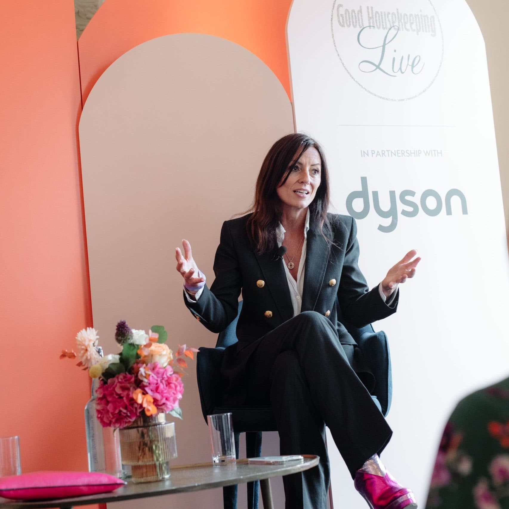 Davina McCall Davina McCall speaking on stage