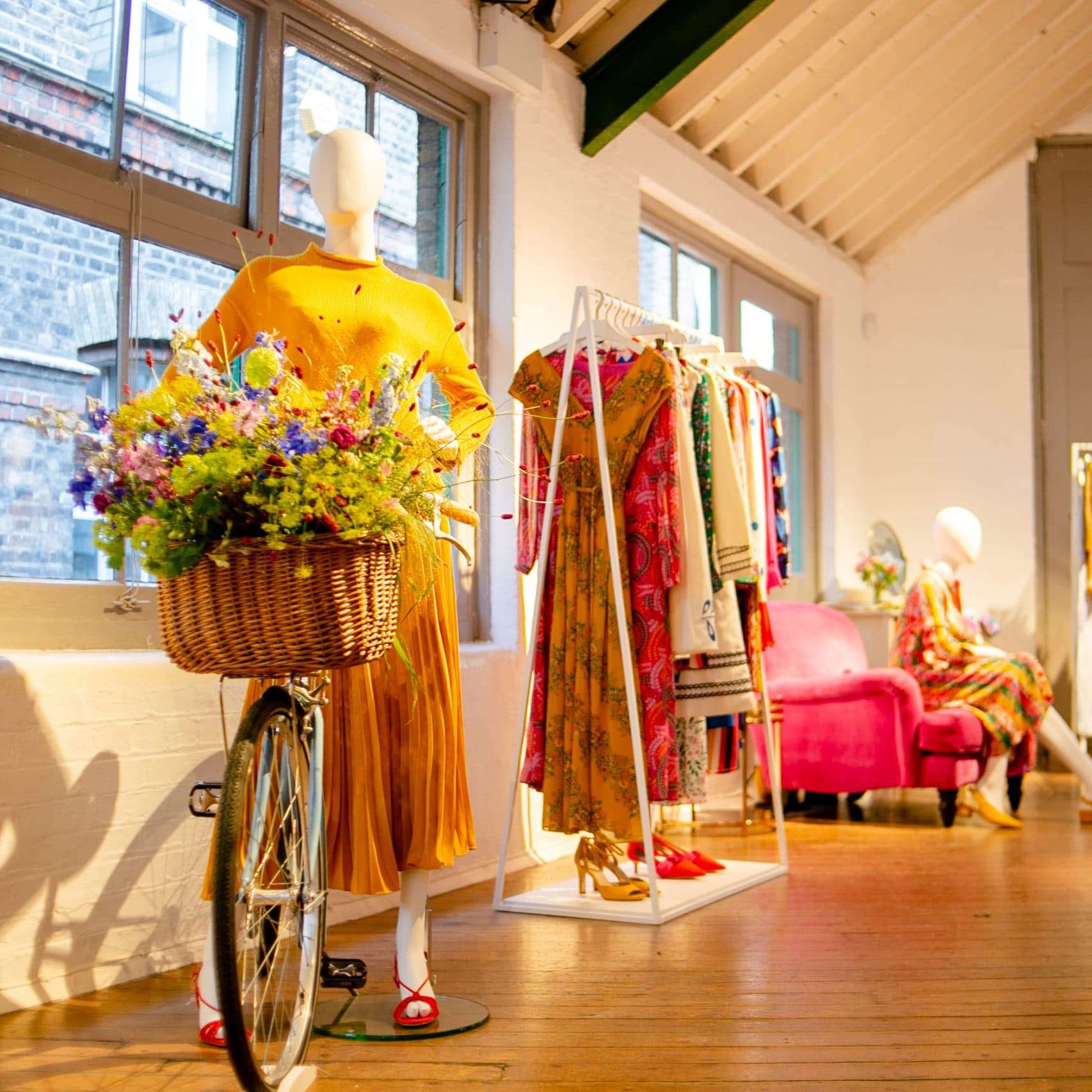 Boden Women's clothes on mannequin